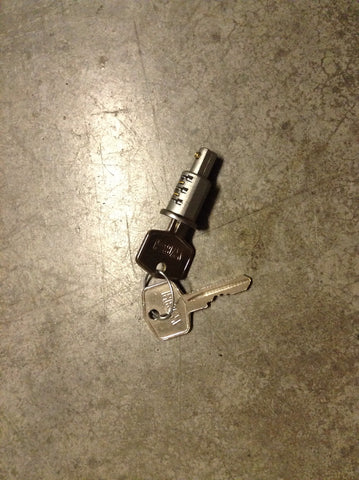 395141 Door Lock Cylinder, single lock barrel with two keys
