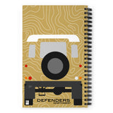Defenders Northwest Simple Spiral notebook