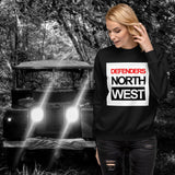 Defenders Northwest Streetwear Black Sweatshirt