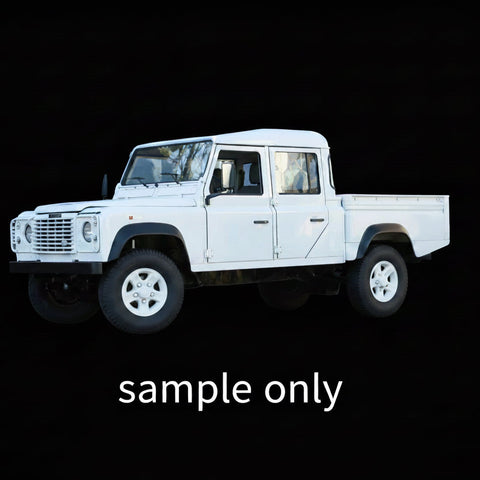 VEHICLES AVAILABLE - 2003 Defender 130 Hi-Cap Pickup