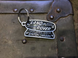 Land Rover plaquard keychain