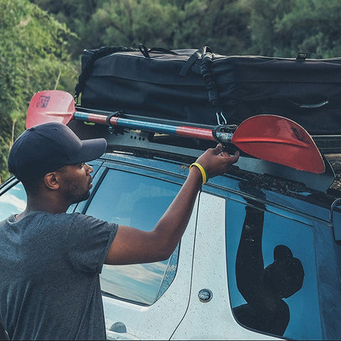 RATCHETING SPADE, SHOVEL, OR PADDLE MOUNT