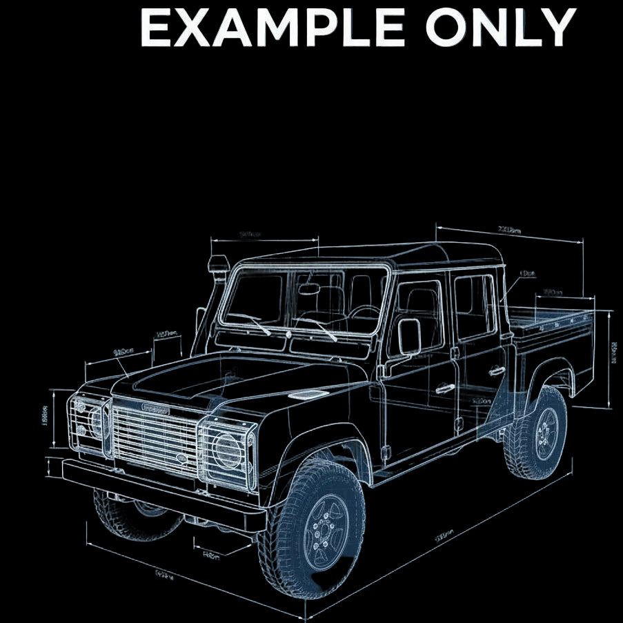 Defender Hcpu Rear View VEHICLES AVAILABLE - 2006 Defender 130 HCPU CKD KIT – Defenders Northwest