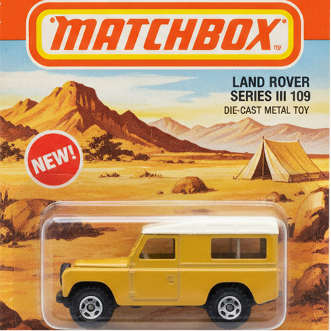 MATCHBOX LAND ROVER IN PACKAING