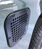 Milled Aluminum Defender Side Wing Vents