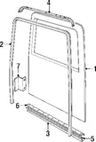 LR055354 Seal, Rear Door, Lower