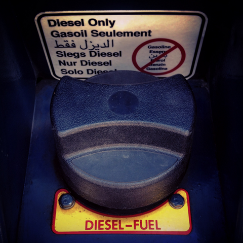 Decal, "Diesel Only"