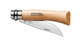Opinel Stainless Steel Beechwood Handle French Pocket Knife