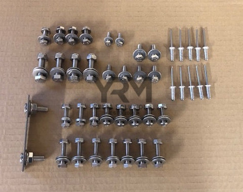 REPAIR PANELS - S/S SIDE FRAME FIXING KIT – DEFENDER 110 4/5 DOOR