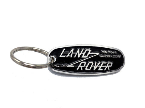 Land Rover plaquard keychain