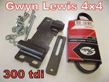 GL 300tdi Defender, Discovery & RRC Twin Alternator Mount