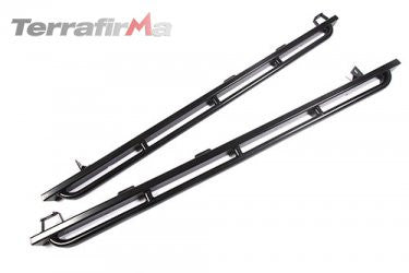 TF814 Rock sliders with tree bars Defender 130