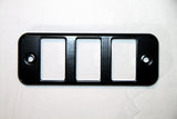 Milled Aluminum Defender Center Dash Panels