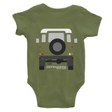 Infant short sleeve one-piece