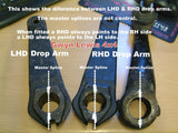 Defender Drop Arm Conversion Complete Set
