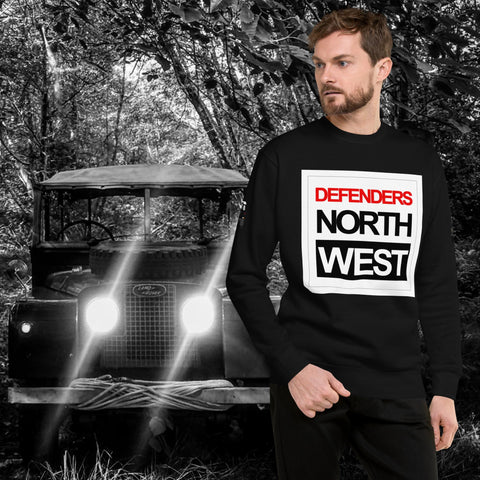 Defenders Northwest Streetwear Black Sweatshirt