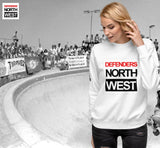 Defenders Northwest Streetwear White Sweatshirt